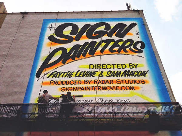 "Sign Painters" at the Jam Handy celebrates the art of handlettering