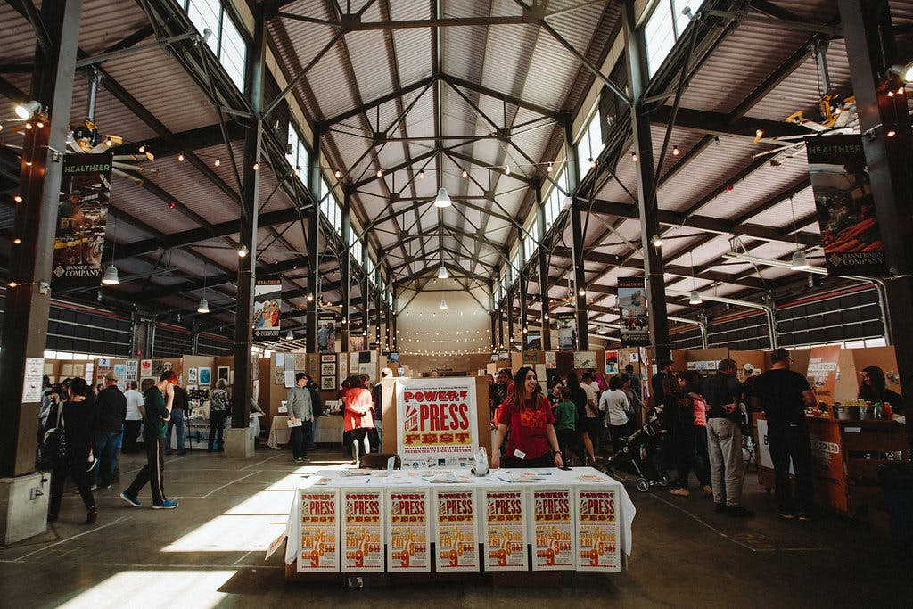 <p><em>Finalist Signal-Return aims to grow and celebrate Detroit’s community of printmakers, bookbinders, poets and papermakers with its Power (Up!) The Press Fest. Photo by Red Cole Photo.</em></p>