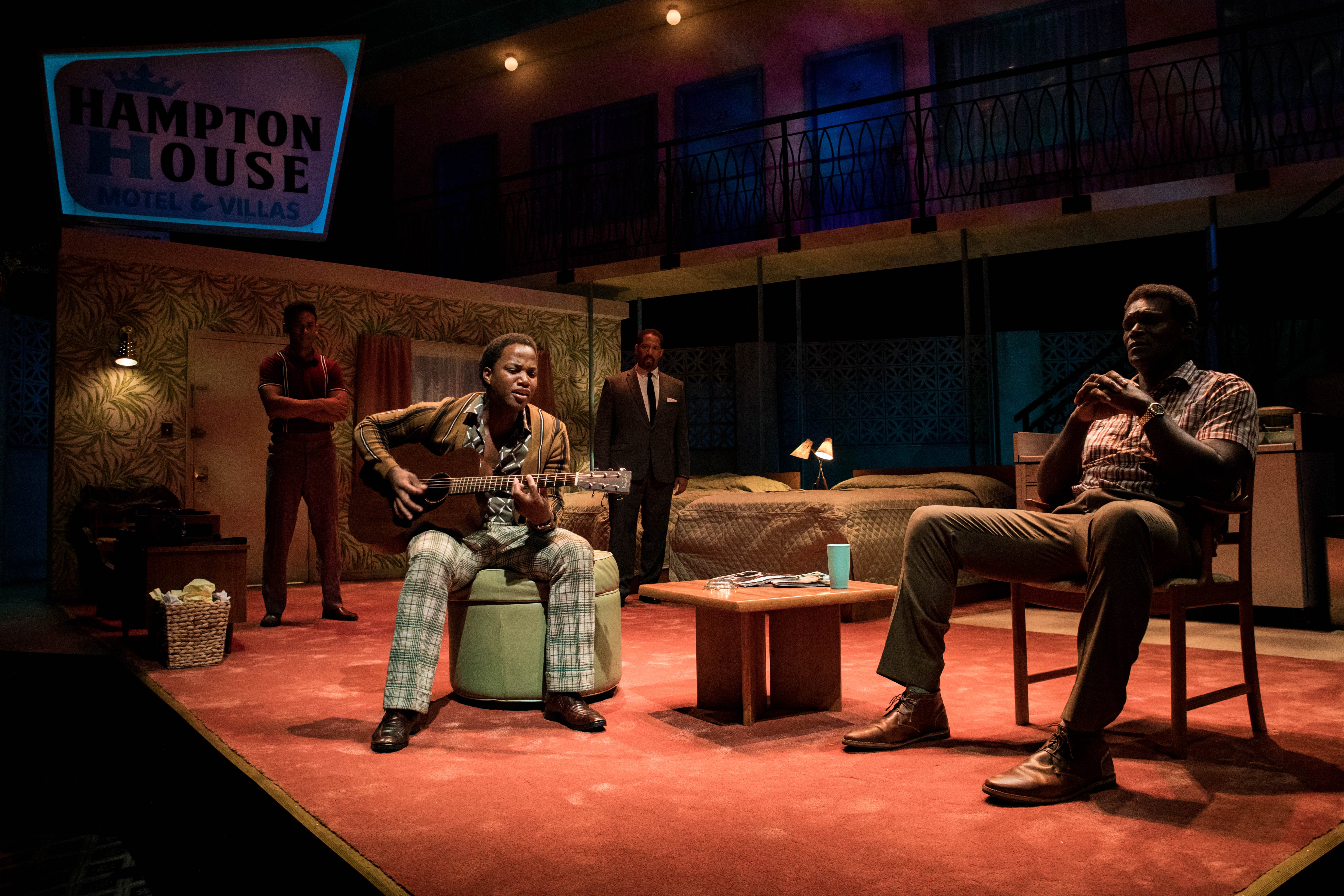 <p><em>A performance of "One Night in Miami" at Miami New Drama, which will receive a $750,000 investment from Knight to elevate and sustain the production of original, critically-acclaimed theater in Miami. Credit: Stian Roenning.</em></p>